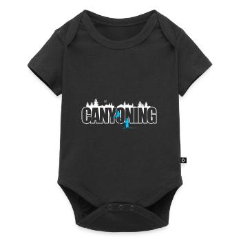 CANYONING Alpinisme Escalade Randonnée - Body à manches courtes Premium Bébé - noir - Devant