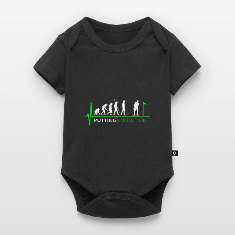 Golf Evolution Golfer Putti Baby Premium short-sleeve bodysuit