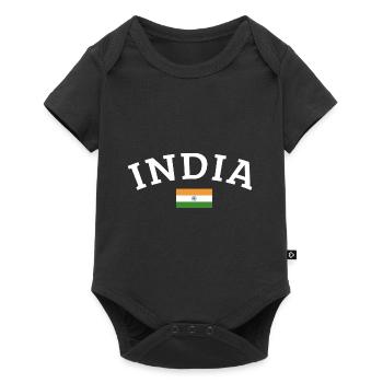 Inde - Body à manches courtes Premium Bébé - noir - Devant