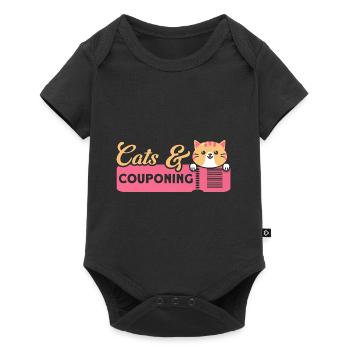 Coupon Shopper Discount Couponer Vente à prix réduit - Body à manches courtes Premium Bébé - noir - Devant