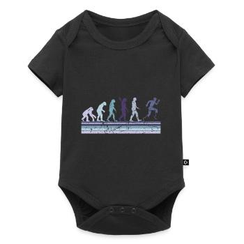 Évolution du Para Running - Body à manches courtes Premium Bébé - noir - Devant