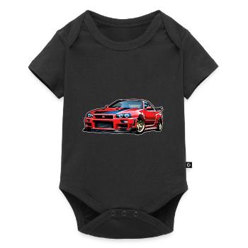 Jdm / Tuning / Turbocompresseur / Jantes / Chiptuning - Body à manches courtes Premium Bébé - noir - Devant