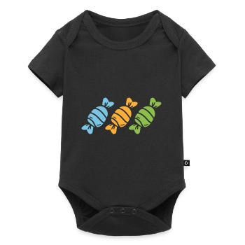 bonbon - Body à manches courtes Premium Bébé - noir - Devant