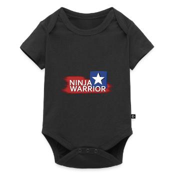 Ninja Warrior - Baby Premium short-sleeve bodysuit - black - Front