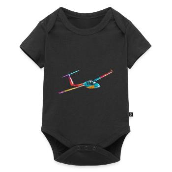 Glider Glider Pilot - Baby Premium short-sleeve bodysuit - black - Front