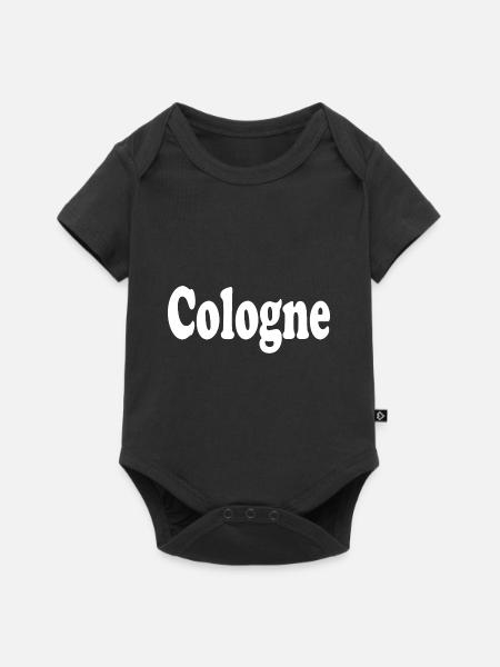 Cologne - Baby Premium Kurzarmbody - Schwarz