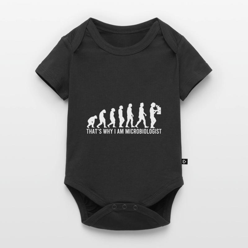 Microbiologiste Evolution Body à manches courtes Premium Bébé