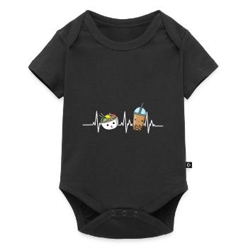 Asian Japanese Food Ramen Tea I Gift - Baby Premium short-sleeve bodysuit - black - Front