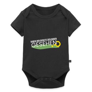 bereits den Boden gesehen? - Baby Premium Kurzarmbody - Schwarz - Vorne