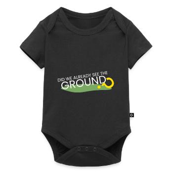 Have we seen the ground yet? - Baby Premium short-sleeve bodysuit - black - Front