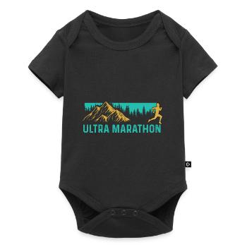 Ultra Marathon Athlete Poison - Baby Premium short-sleeve bodysuit - black - Front