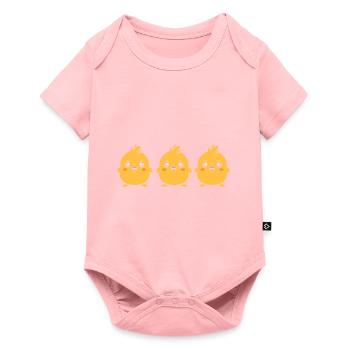 chick - Baby Premium short-sleeve bodysuit - rose - Front