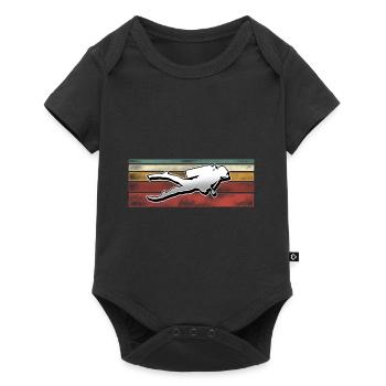 Taucher Tauchen - Baby Premium Kurzarmbody - Schwarz - Vorne