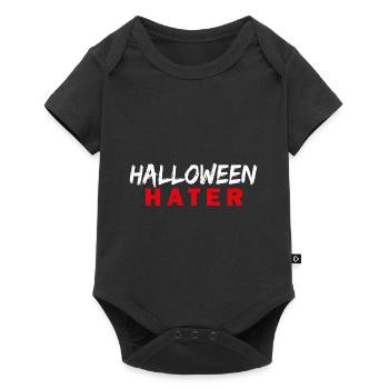 HALLOWEEN Hater - Baby Premium short-sleeve bodysuit - black - Front