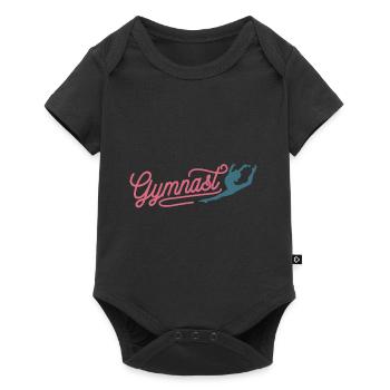 Gymnastique Gymnastique Gymnastique Athlétisme - Body à manches courtes Premium Bébé - noir - Devant