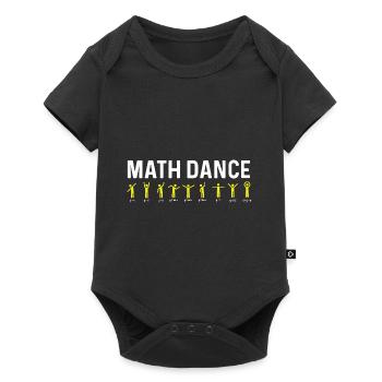 Math Dance. Poison pour professeur de mathématiques - Body à manches courtes Premium Bébé - noir - Devant