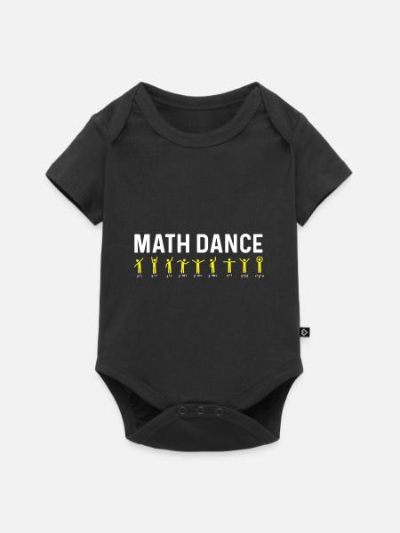 Math Dance. Poison pour professeur de mathématiques - Body à manches courtes Premium Bébé - noir