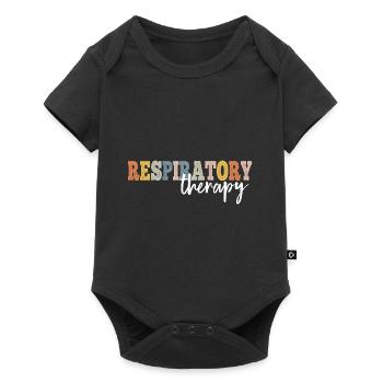 Respiratory Therapy Registered Nurse RN LPN - Baby Premium short-sleeve bodysuit - black - Front