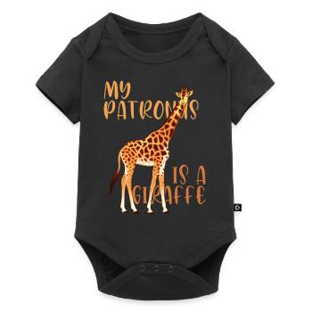 Giraffe Giraffe Giraffe Lover Funny Happening - Baby Premium short-sleeve bodysuit - black - Front