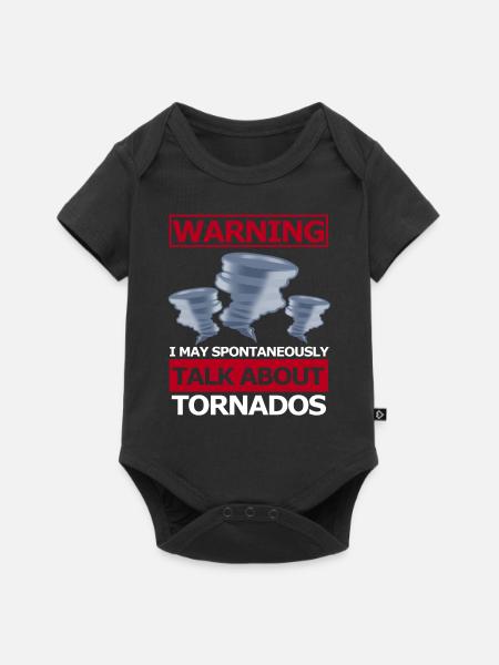 Tornado - Baby Premium Kurzarmbody - Schwarz
