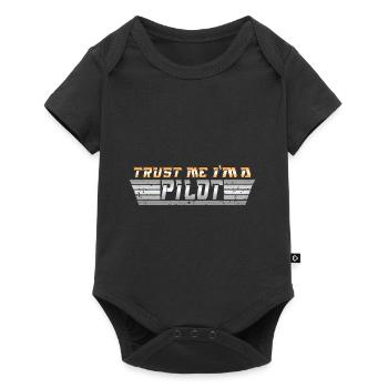Drone Drones Drone Flight Drone Pilot - Baby Premium short-sleeve bodysuit - black - Front