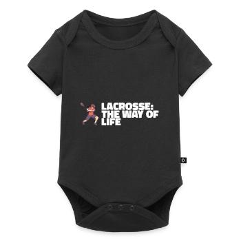 LACROSSE: THE WAY OF LIFE Gifts - Baby Premium short-sleeve bodysuit - black - Front