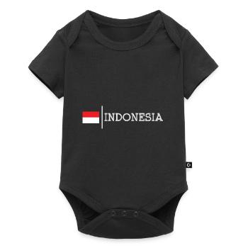 Indonesia - Baby Premium short-sleeve bodysuit - black - Front