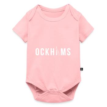 Ockham's Razor Philosophy Gift - Baby Premium short-sleeve bodysuit - rose - Front