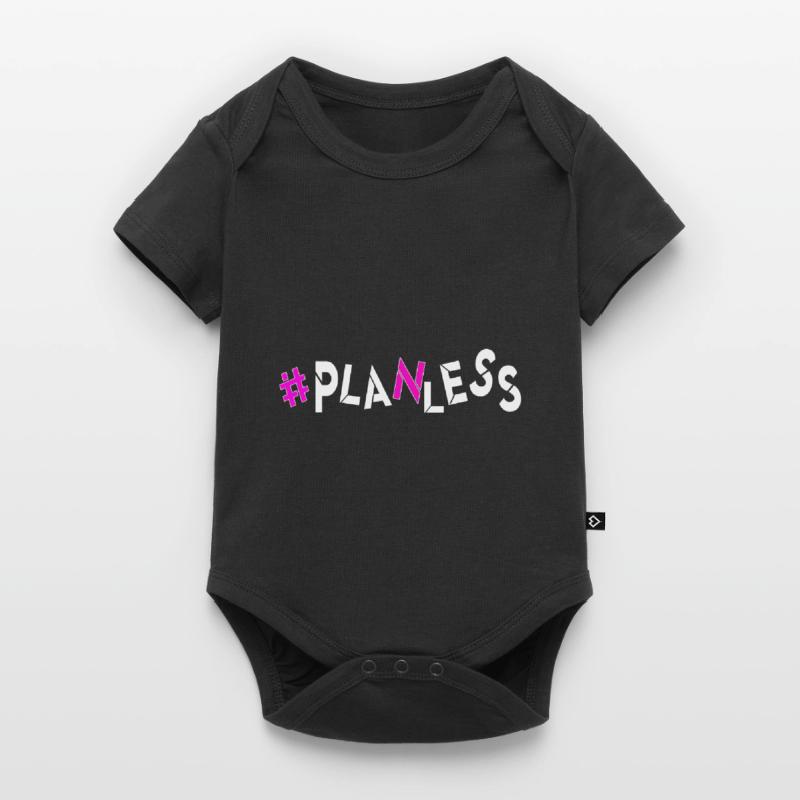 no plan today no idea burnout headless relax head Baby Premium short-sleeve bodysuit