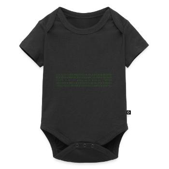 PI DAY GRAPHIC - Baby Premium Kurzarmbody - Schwarz - Vorne
