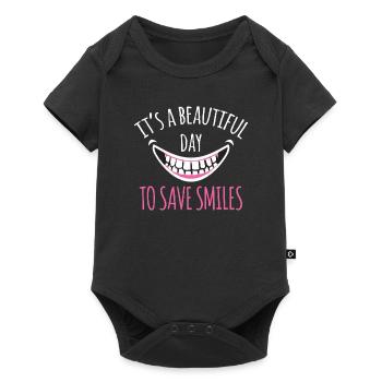 dentist - Baby Premium short-sleeve bodysuit - black - Front