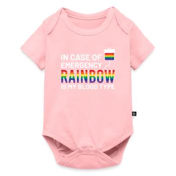 lgBT - Baby Premium short-sleeve bodysuit - rose - Front
