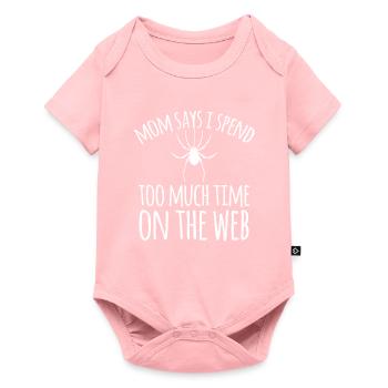 Spider - Baby Premium short-sleeve bodysuit - rose - Front