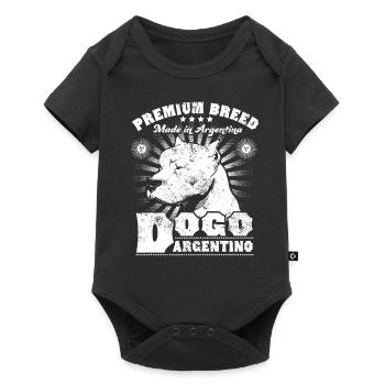 Dogo Argentino - Body à manches courtes Premium Bébé - noir - Devant