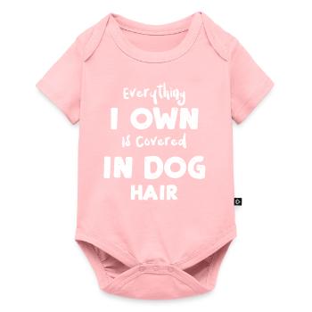 Everything I Own Is Covered In D... - Baby Premium short-sleeve bodysuit - rose - Front