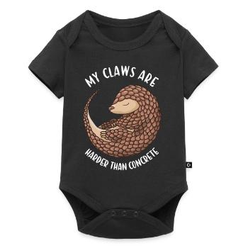 My Claws Are Harder Than Concrete Pangolin - Baby Premium short-sleeve bodysuit - black - Front