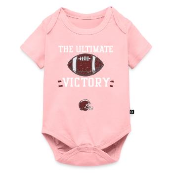 La victoire ultime - Football - Body à manches courtes Premium Bébé - rose - Devant