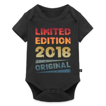 Limited Edition Birthday Party Vintage 2018 - Baby Premium short-sleeve bodysuit - black - Front