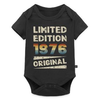 Limited Edition Birthday Party Vintage 1976 - Baby Premium short-sleeve bodysuit - black - Front