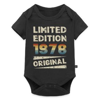 Limited Edition Birthday Party Vintage 1978 - Baby Premium short-sleeve bodysuit - black - Front
