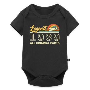 Legendary since 1989 Birthday 1989 Born 1989 - Baby Premium short-sleeve bodysuit - black - Front