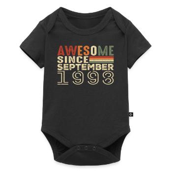 September 1998, birthday present September 1998 - Baby Premium short-sleeve bodysuit - black - Front
