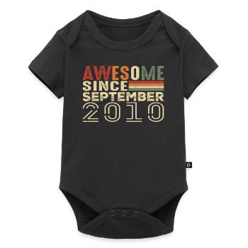 September 2010, Birthday present September 2010 - Baby Premium short-sleeve bodysuit - black - Front