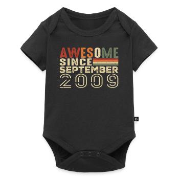 September 2009, Birthday present September 2009 - Baby Premium short-sleeve bodysuit - black - Front