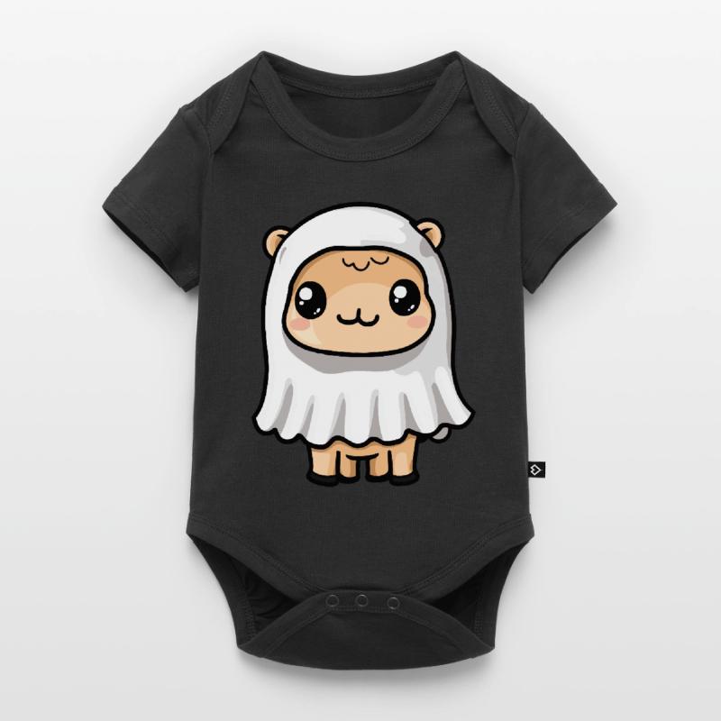 Kamel Halloween Comic Geist Baby Premium Kurzarmbody