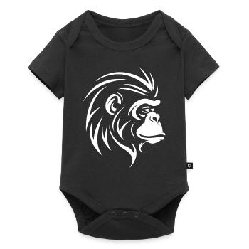 Singe - Body à manches courtes Premium Bébé - noir - Devant