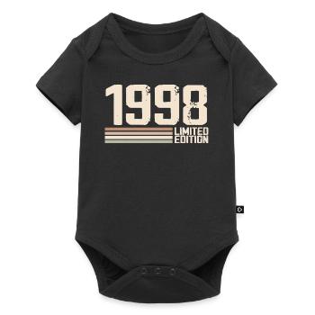 1998 Vintage 1998 Birthday 1998 Retro 1998 - Baby Premium short-sleeve bodysuit - black - Front