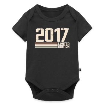 2017 Vintage 2017 Birthday 2017 Retro 2017 - Baby Premium short-sleeve bodysuit - black - Front