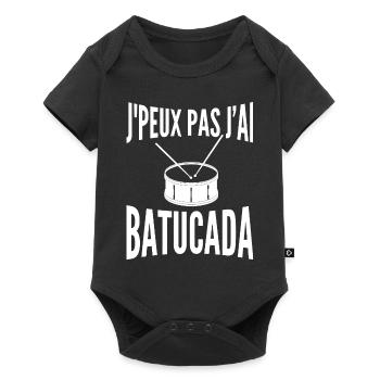 Batucada | Percussion | Samba - Body à manches courtes Premium Bébé - noir - Devant