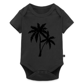 Palm Beach Holiday - Baby Premium short-sleeve bodysuit - black - Front